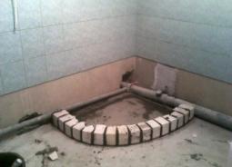 Подготовка на душ кабина без корито